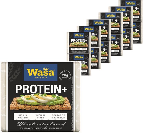 Wasa Protein+ knäckebröd - 12x200g