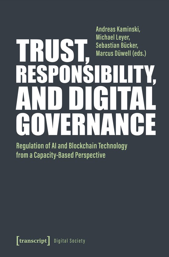 Digital Society- Trust, Responsibility, and Digital Governan ... - cover