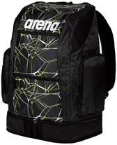Arena Water Spiky 2 Large Backpack Zwart / lime