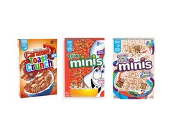 General Mills Multipak (Toast Crunch Caramel, Trix Minis, Cinnamon Toast Crunch Mini) ( 340g, 306g, 349g)