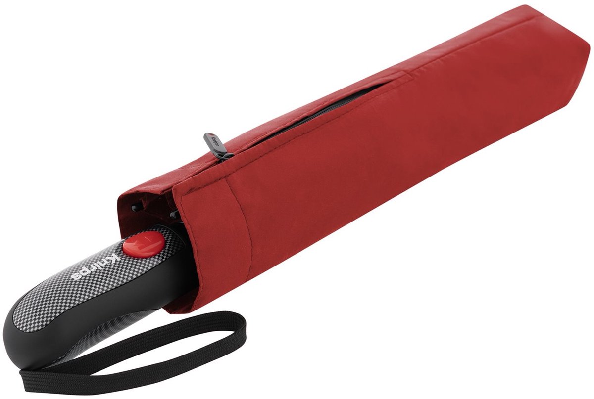 Knirps Shape - Big Duomatic Stormparaplu - Salsa Red