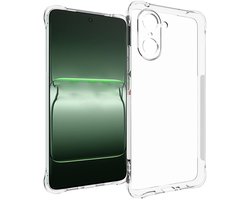 Coverup Hoesje - Geschikt voor OnePlus Nord CE5 Hoesje - Coverup TPU Back Cover met AirBag Corners - Transparant