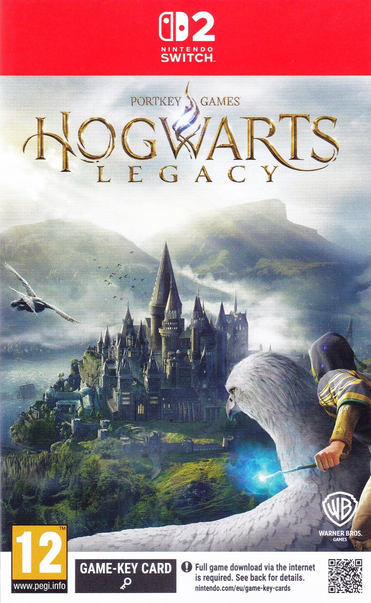 Hogwarts Legacy Game-Key Card Switch 2