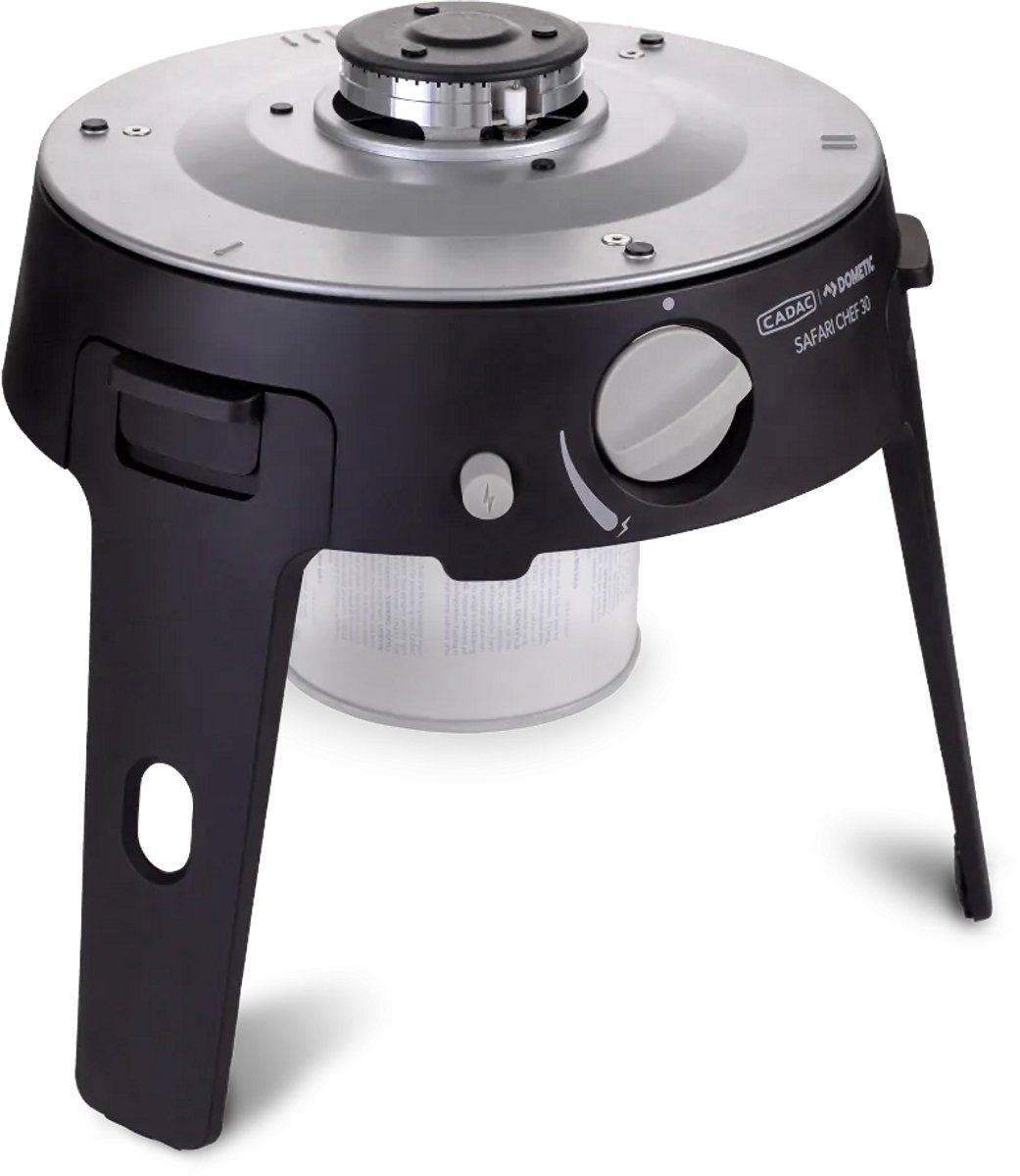 Cadac Safari Chef 30 HP Deluxe - Compacte 4-in-1 outdoor gasbarbecue