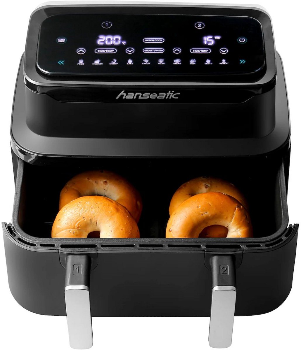 Afbeelding 3 van Hanseatic HAF212600D Heteluchtfriteuse 2 in 1