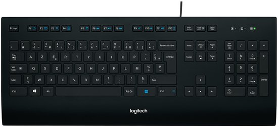 Logitech K280e - Bedraad Toetsenbord - QWERTY US ISO - Zwart
