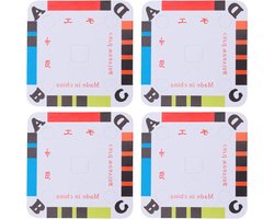 JGS Premium - Weven Kaarten Set van 100 stuks - Garen Draad Gids Seperator Karton - Inkle Loom Accessoires voor Weven - Weefkaarten