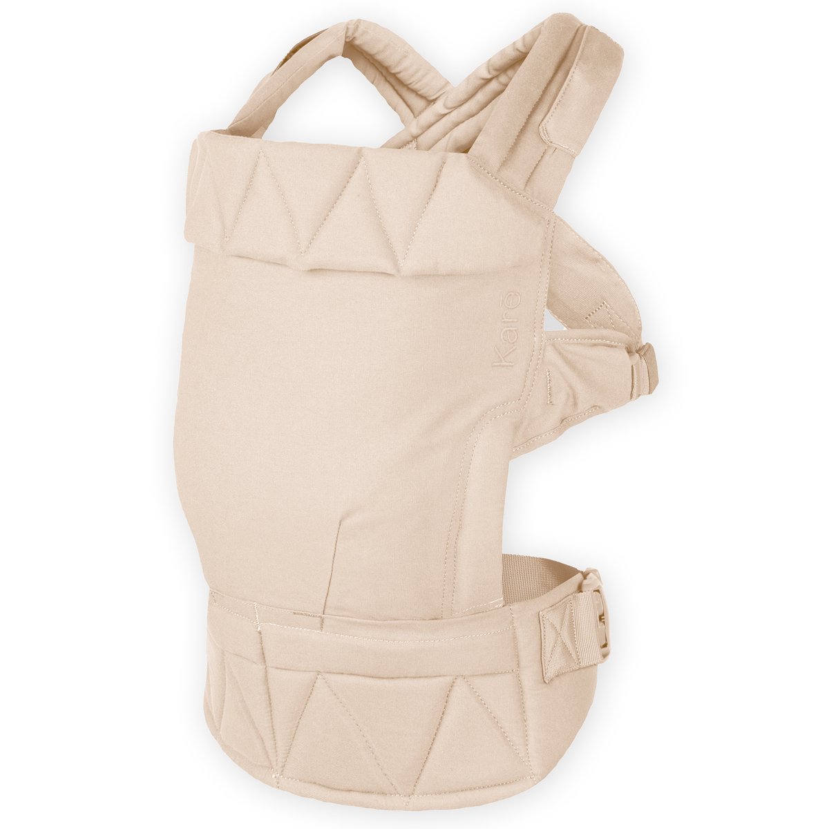 Karē Draagzak - Draagzak Baby - Buikdrager tot 20 kg - Ergonomische Rugdrager - Cream