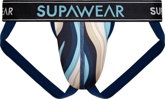 Supawear - Sprint Jockstrap Woody Blauw - Taille L - Sous- Sous-vêtements pour hommes
