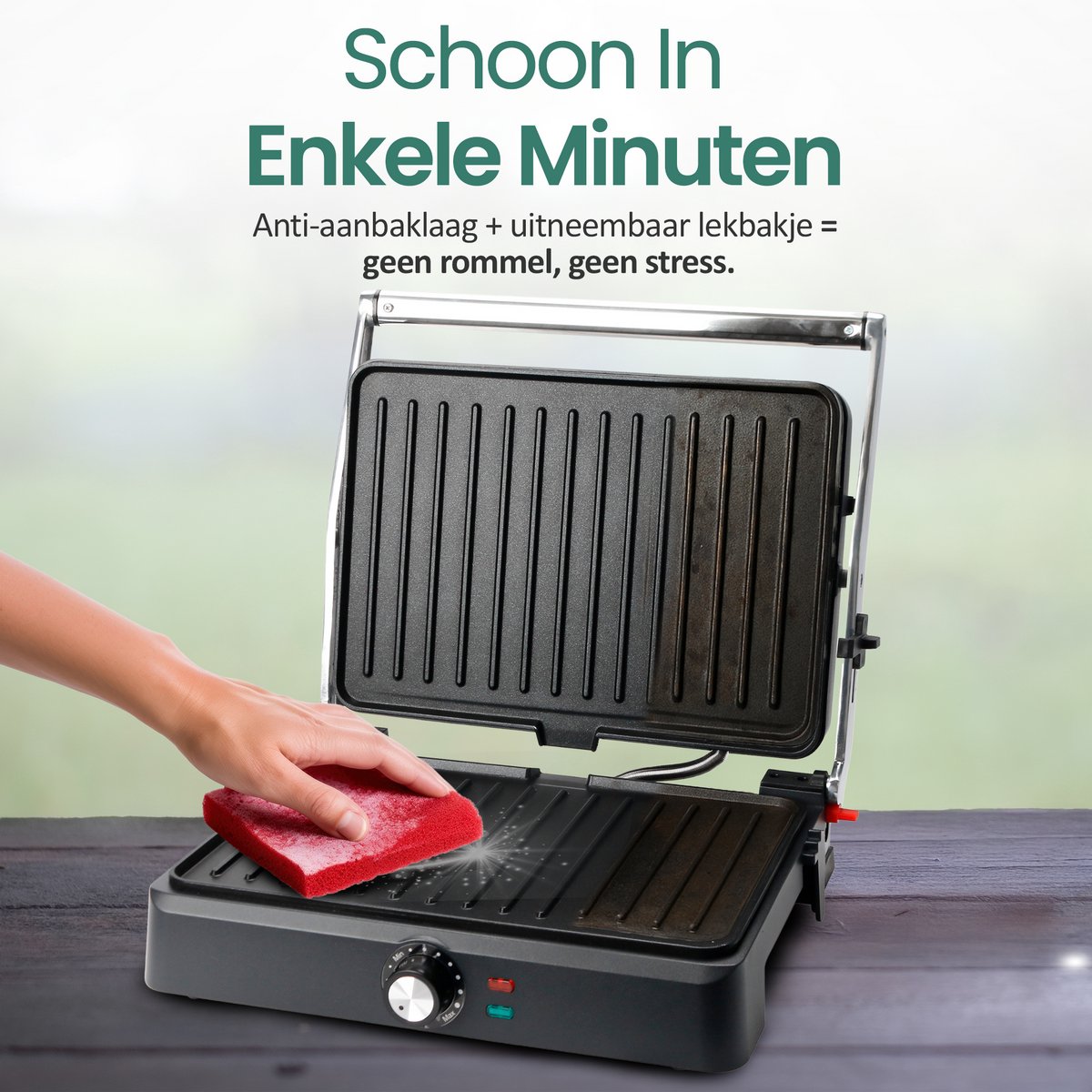 Emerio Contactgrill - Tosti Apparaat thumbnail 3