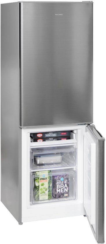 Salora COOLFREEZE143IN, 173 L, N-ST, 40 dB, 2,6 kg/24h, E, Acier inoxydable