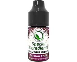 Passievrucht Smaak Druppels - 30 ml - Smaakdruppels - Flavour Drops - Moderne Gastronomie - Moleculair Koken - Hersluitbare Pot - Recycled Plastic