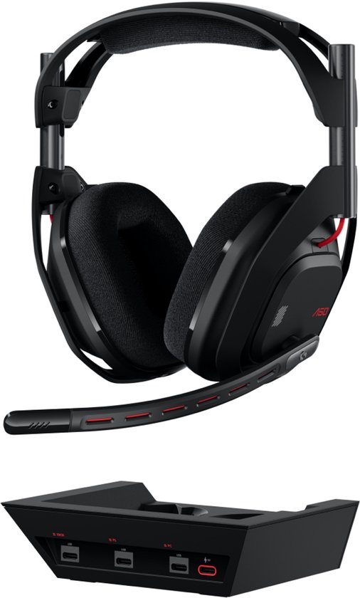 Logitech G Astro A50 Lightspeed - Draadloze Gaming Headset - PlayStation, PC, Nintendo Switch, Xbox - Zwart