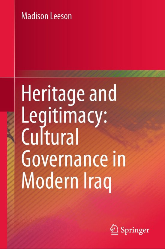 History (R0) - Heritage and Legitimacy: Cultural Governance  ... - cover