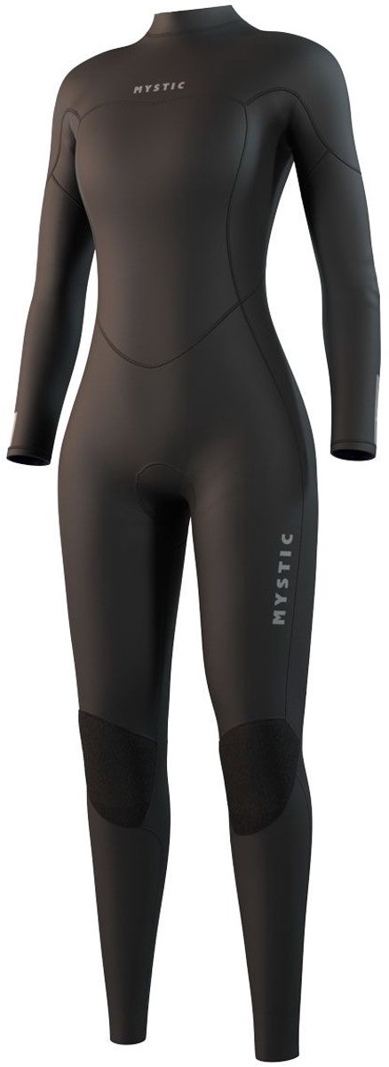 2025 Mystic Dames Star 3/2mm Rug Ritssluiting Wetsuit - B