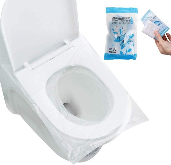 Protège-toilette Jetable - Coussinets Papier Pour Siège WC - Voyage, Femme Enceinte - Lot Neuf