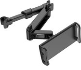 Tablet Houder Hoofdsteun Auto - Tablet Houder met Verstelbare Arm - Auto Accessories - Auto Houder - Zwart