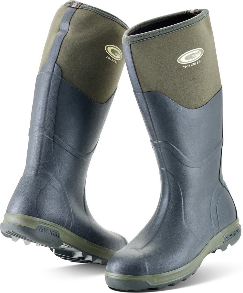 Grubs rubberlaarzen Tayline Wellies Groen-41