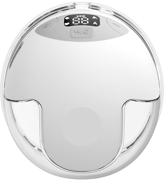 Elektrische Borstkolf - 4 Standen En 12 Zuigstanden - Draadloze Borstkolf - Handsfree & Draagbaar - LED-Display - Handsfree Breast Pump - Discreet En Nomadisch - 1-Pack - Wit