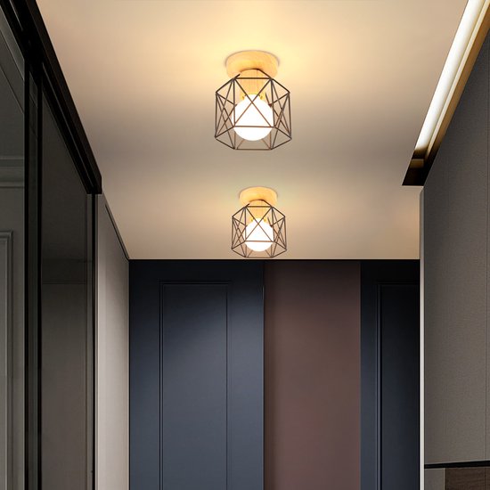 Lindby plafondlamp 'Elaina' in Messing uit overige metaal o.a. voor woon-/ eetkamer - plafonnière, plafondverlichting