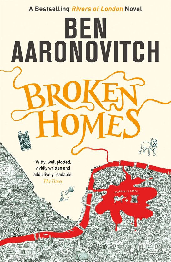 A Rivers of London novel 4 - Broken Homes - cover