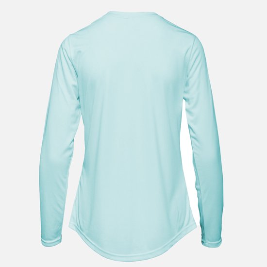 SKINSHIELD - T-shirt UV Repreve à manches longues pour femme - Protection solaire FACTEUR 50+ - Résistant aux UV - M