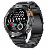 Bol.com Royal Empire Amoled Smartwatch - Smartwatch Heren - Inclusief Led lampje - Horlogekast 48MM - Inclusief Extra Silicone B... aanbieding