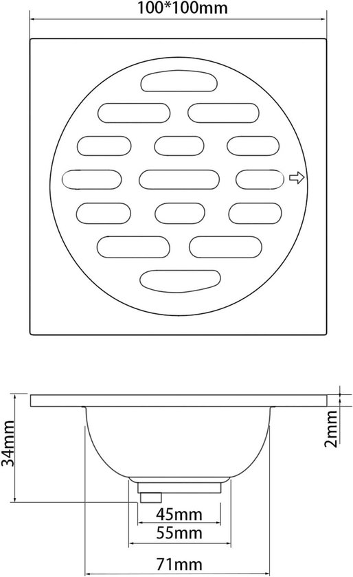 Ruitenwissermotor 12V 135° as 65mm 8mm - 4251307905475 | Aansluiting