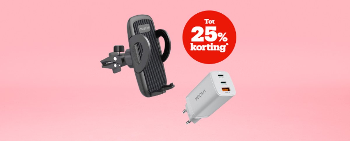 Tot 25% korting*