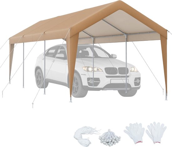 Navaris autotent voor achter de auto - 200 x 200 x 290 cm - Auto luifel tent met vliegennet