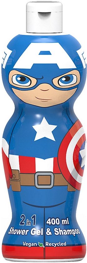 Gel et Shampooing 2 en 1 Air-Val American Captain (400 ml)