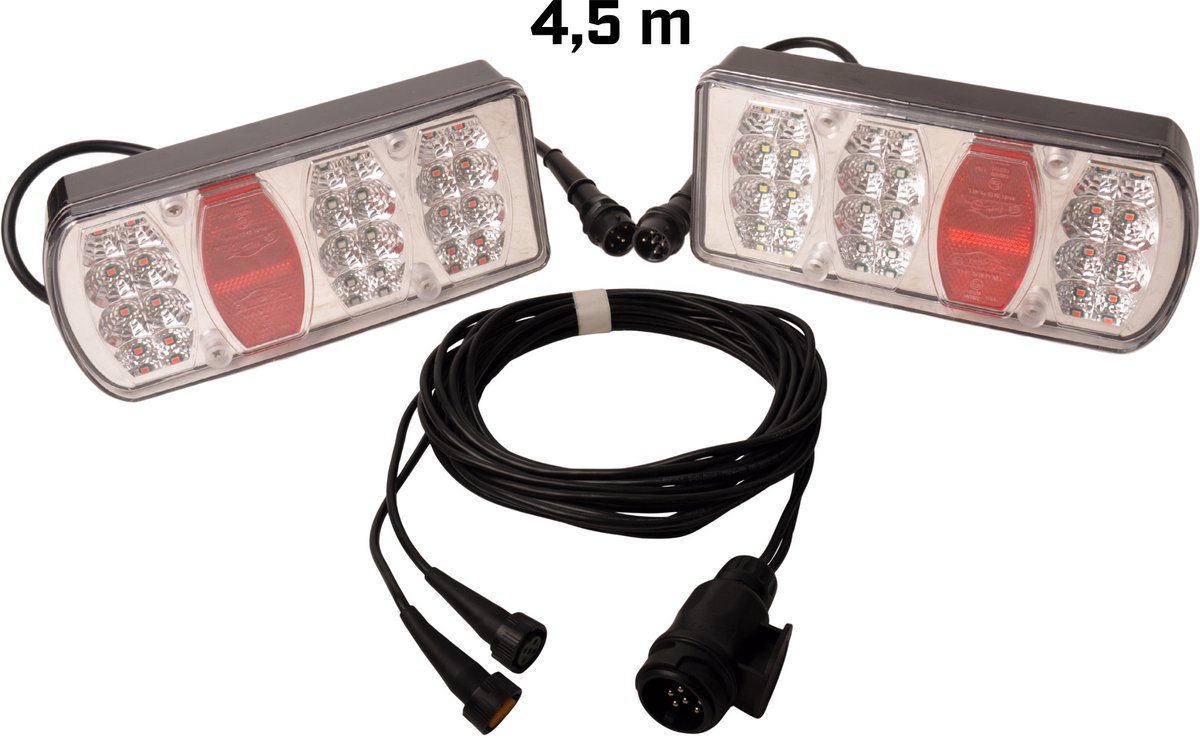Led set met 4 meter hoofdkabel - 13 polig
