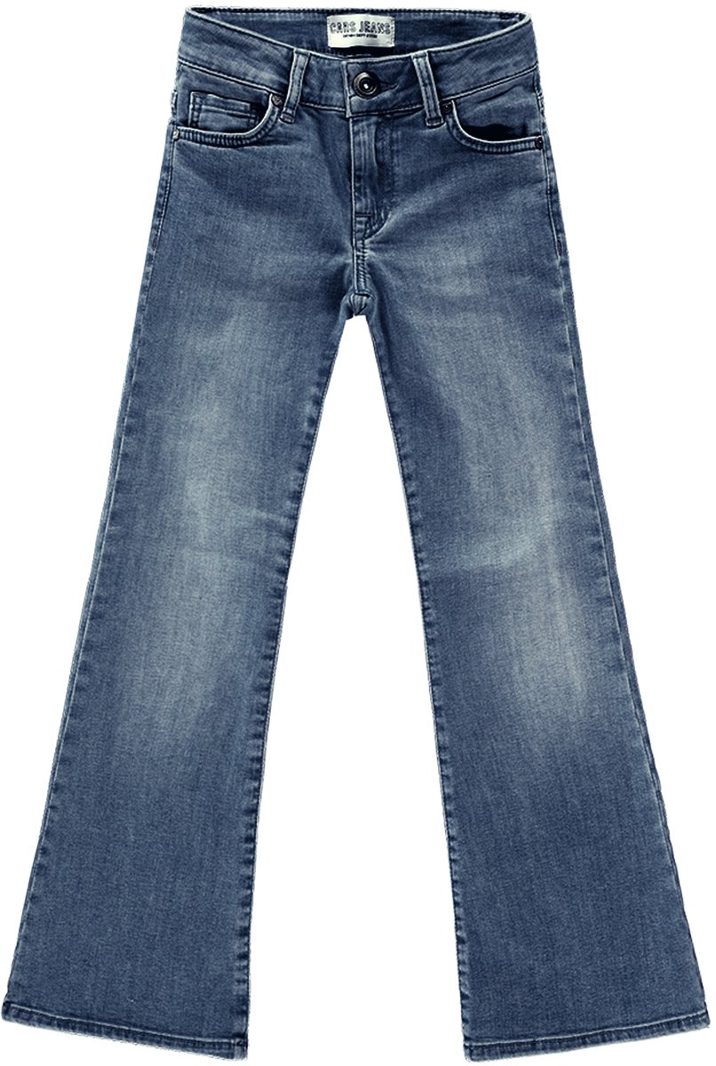 Cars Jeans Veronique Den.Dark Used Meisjes Jeans - Maat 158