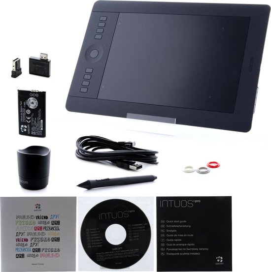 Wacom Intuos Pro Medium - 2048 drukniveaus - Multitouch - pth-651