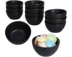 Set van 12 hapjes- en dipschalen Londen Lampart Nero - 24304272