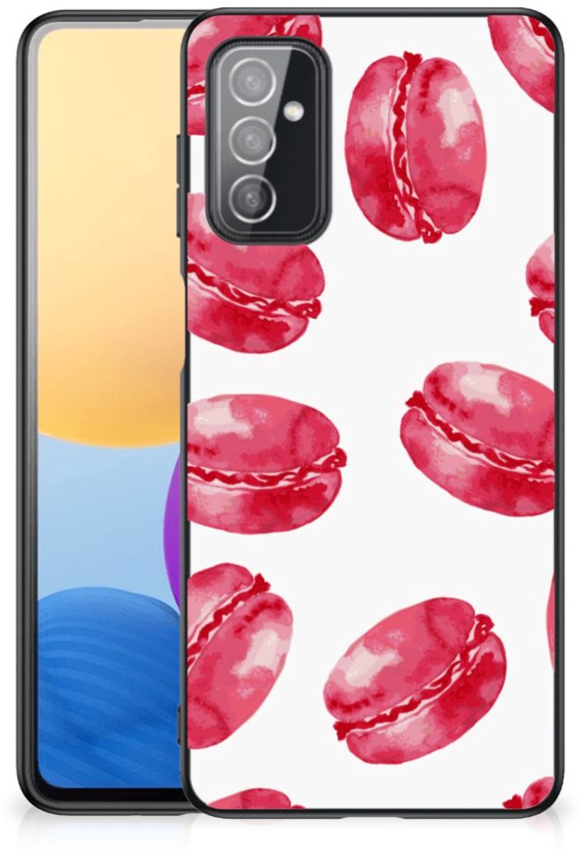 Samsung Galaxy M52 Back Cover Hoesje Pink Macarons