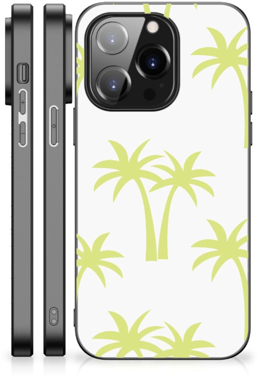 iPhone 14 Pro Bloemen Hoesje Palmtrees