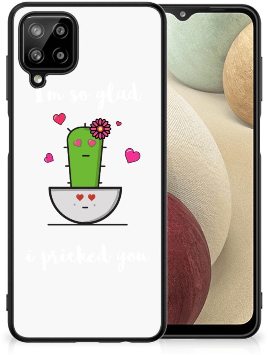 Samsung Galaxy A12 Hoesje Cactus Glad