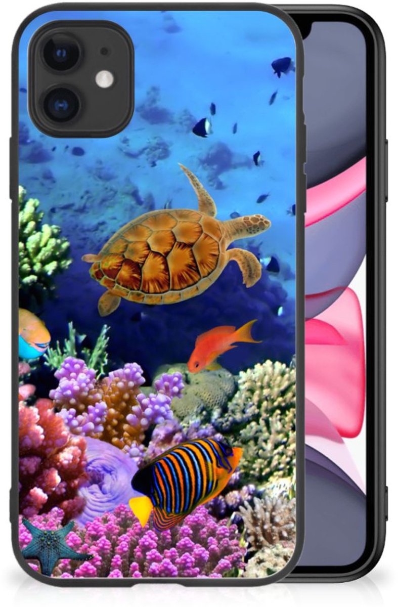 iPhone 11 Dierenprint Telefoonhoesje Vissen