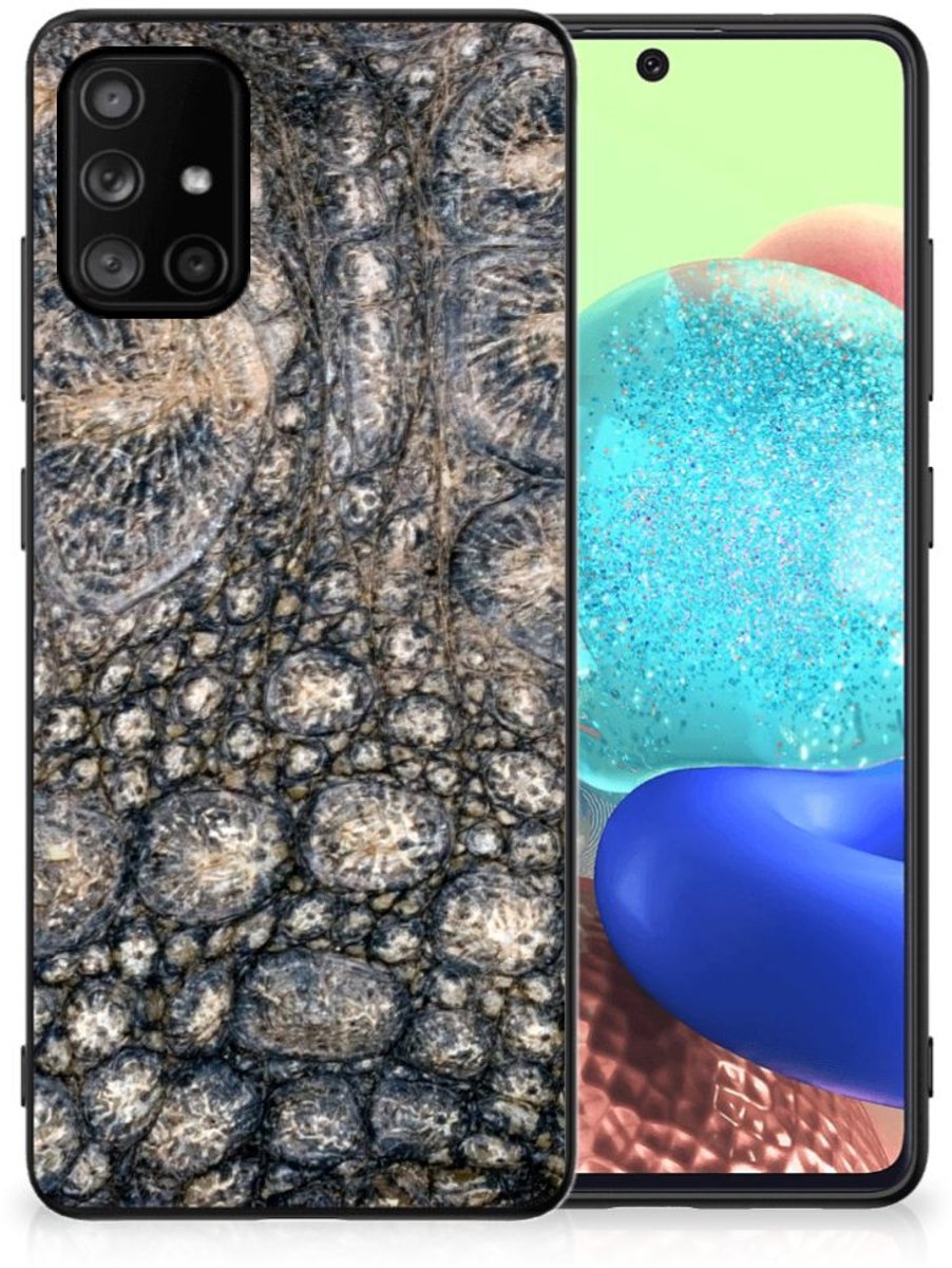 Samsung Galaxy A71 Dierenprint Telefoonhoesje Krokodillenprint