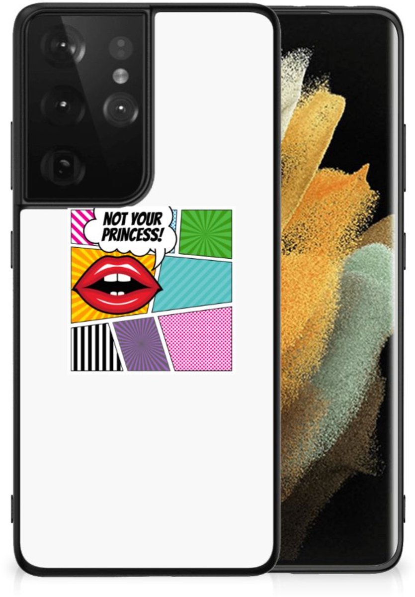 Samsung Galaxy S21 Ultra GSM Cover Popart Princess