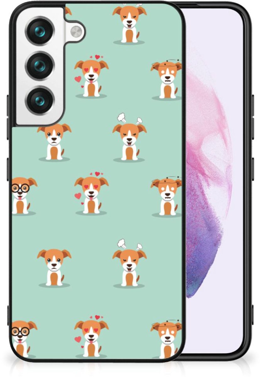 Samsung Galaxy S22 Dierenprint Telefoonhoesje Pups
