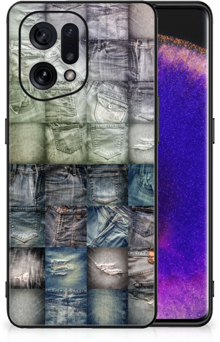 GSM Cover OPPO Find X5 Spijkerbroeken