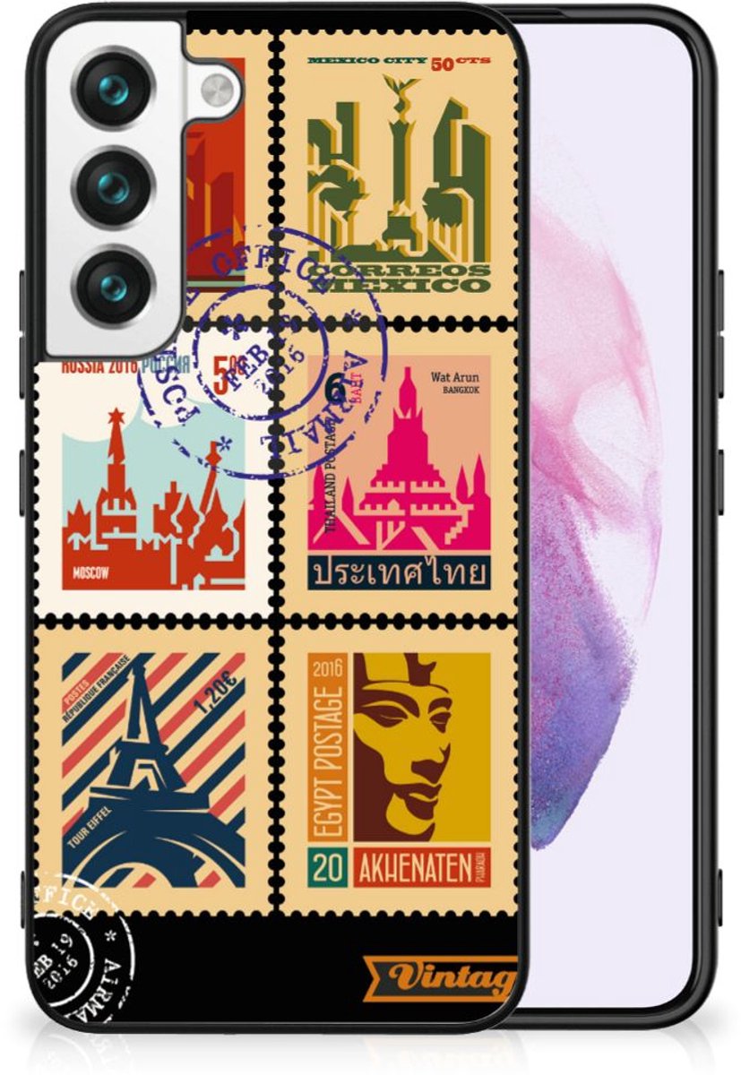 Samsung Galaxy S22 TPU Backcover Postzegels