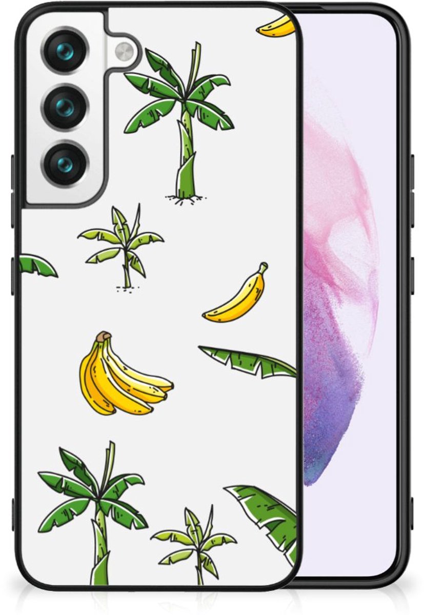 Samsung Galaxy S22 Bloemen Hoesje Banana Tree