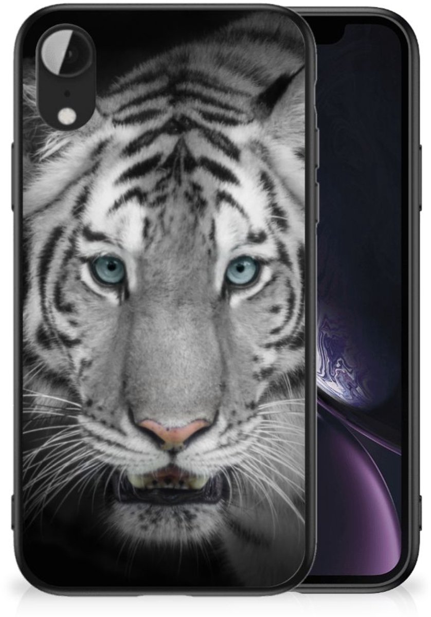 Apple iPhone XR Dierenprint Telefoonhoesje Tijger