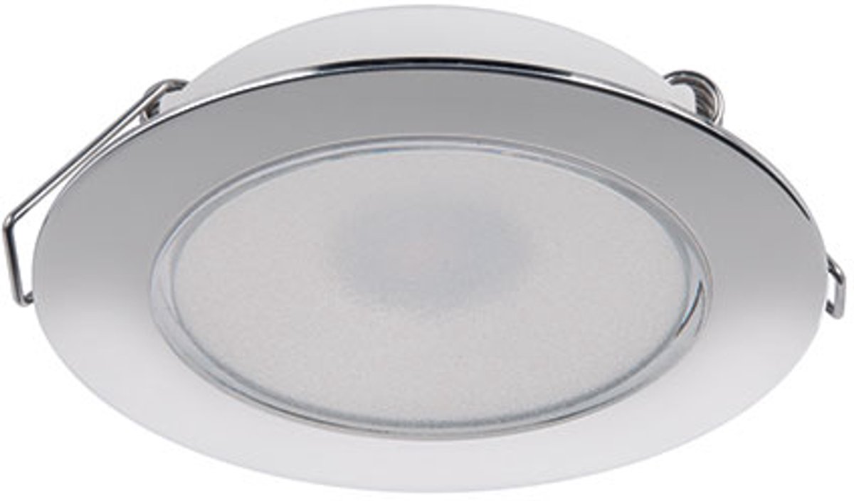 Quick TODD E SD RVS Plafondlamp Ø 72 mm warm wit