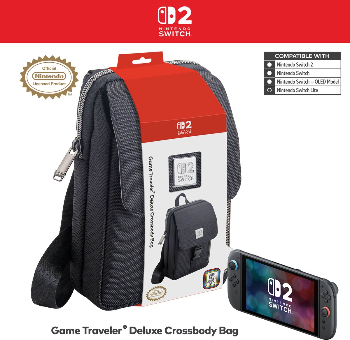 RDS Switch 2 Official Vertical Bag - Black