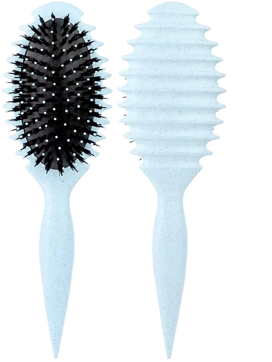 Krullenborstel Lichtblauw - Curl Brush - Haarborstel - Krullen