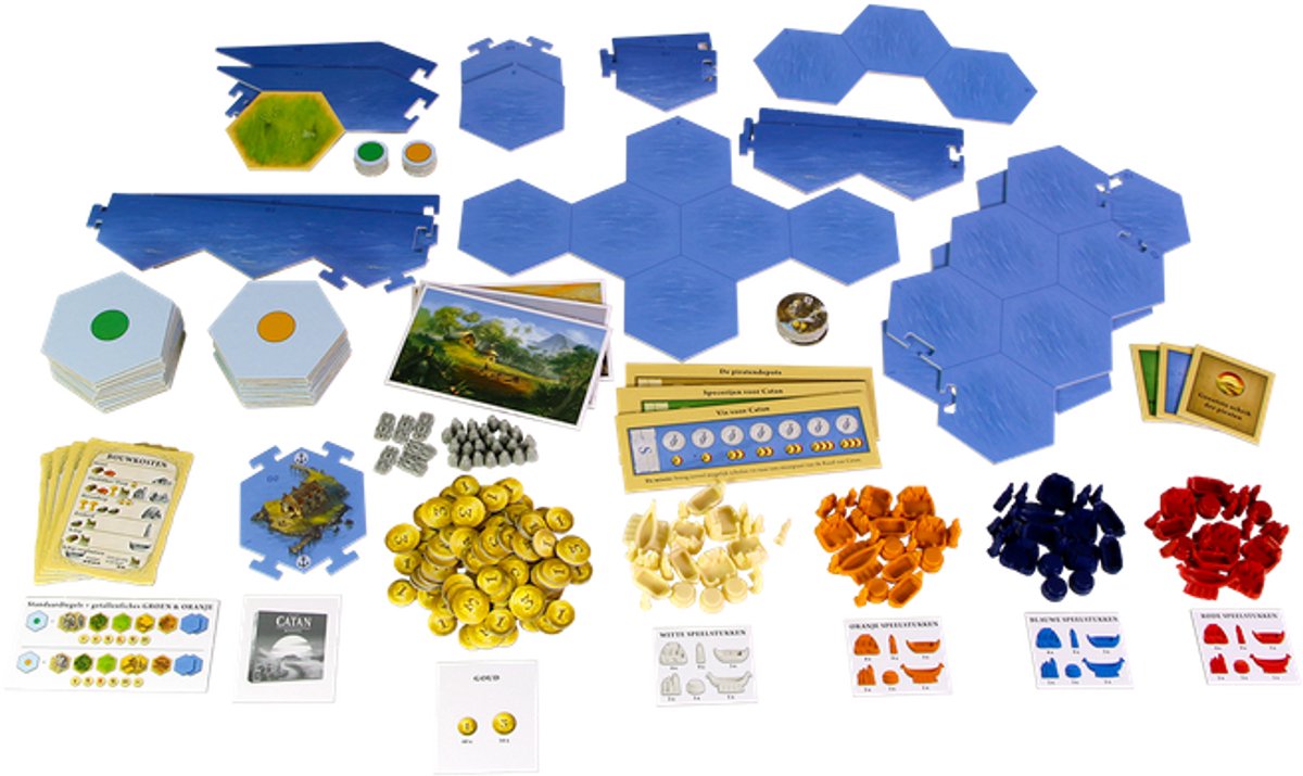 999 Games - Catan: Uitbreiding Piraten en Ontdekkers Bordspel — afbeelding 14